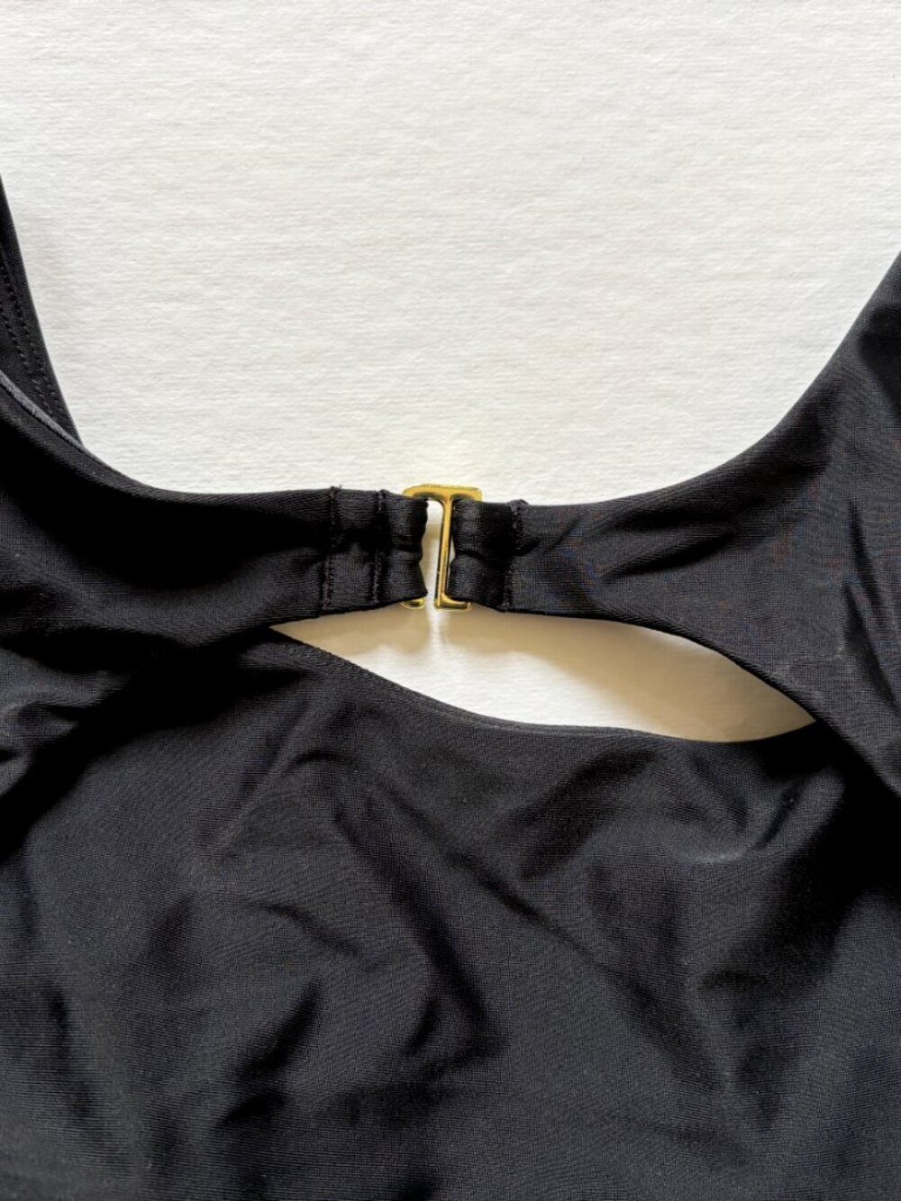 Summersalt black swim top - High Neck Cut Out Bikini Top - sz 14 NWT - Picture 6 of 7